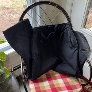 Lands' End Women's Dark Gray Ski Pants Size 12 short